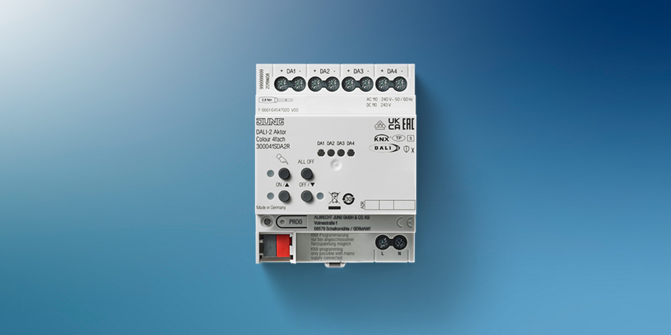 KNX DALI 2 Gateway Colour bei Ulrich Frank GmbH in Hamburg